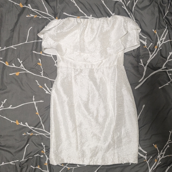 White strapless dress - Picture 9 of 10